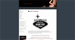 Desktop Screenshot of goldenticketstudios.com